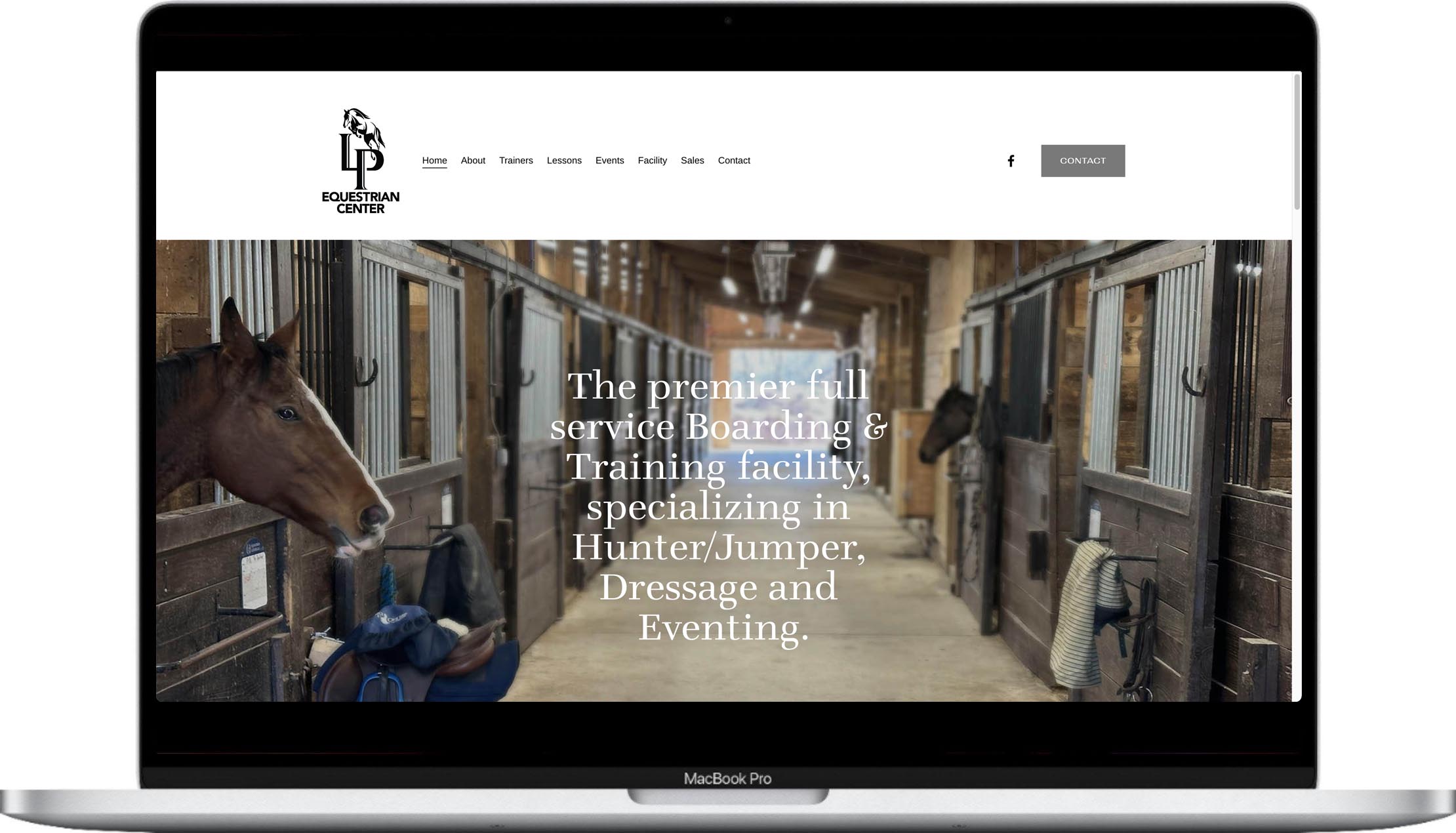 LP Equestrian Center Website
